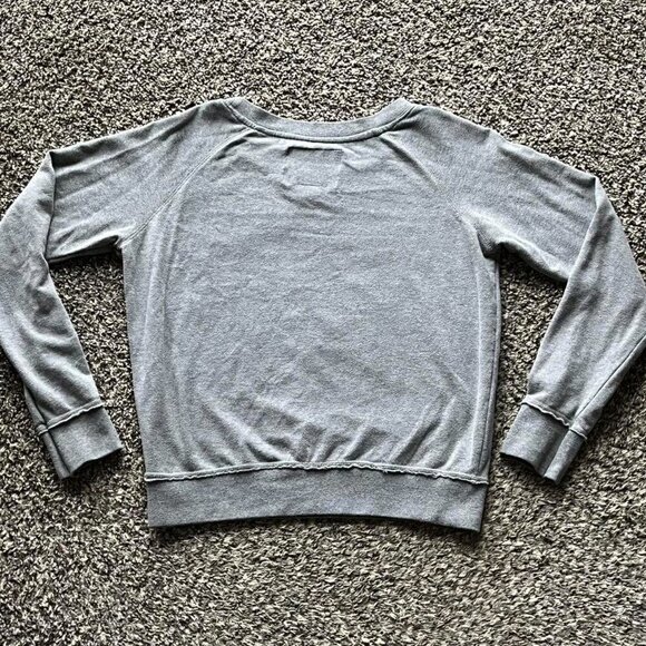 Coca Cola Gray Womens Medium Cotton Blend Long Sleeve Sweatshirt - Picture 4 of 6